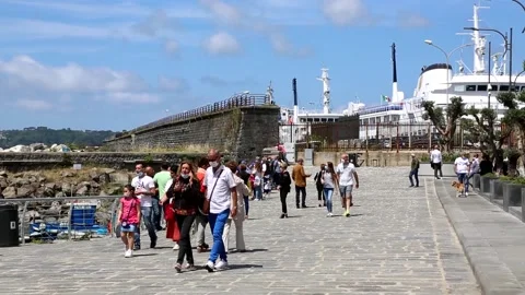 POZZUOLI HARBOUR 스톡 동영상 152777603