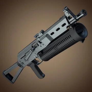 PP-19 Bizon SMG ~ 3D Model ~ Download #91388204 | Pond5