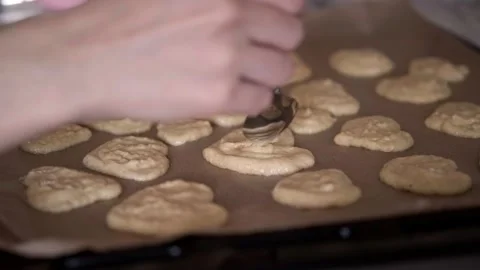 Pp cookies cooking Stock Footage 270070909