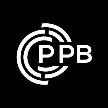 PPB letter logo design. PPB monogram initials letter logo concept. PPB letter Stock Illustration