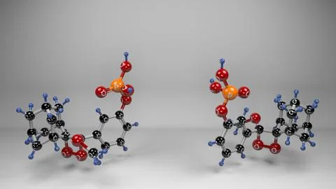 PPD molecule. Stock Illustration
