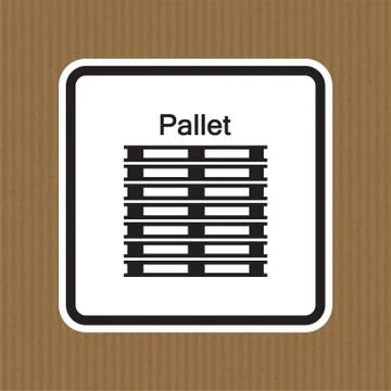 PPE Icon.Stack Correctly Symbol Sign Isolate On White Background,Vector Illus Illustrazione stock