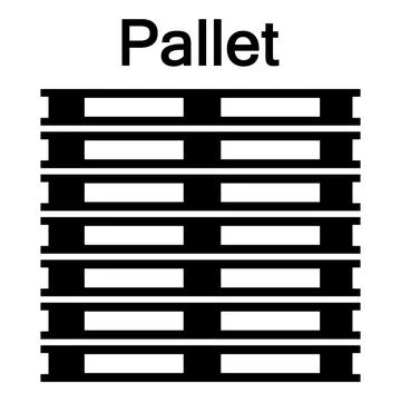 PPE Icon.Stack Correctly Symbol Sign Isolate On White Background,Vector Illus Illustrazione stock