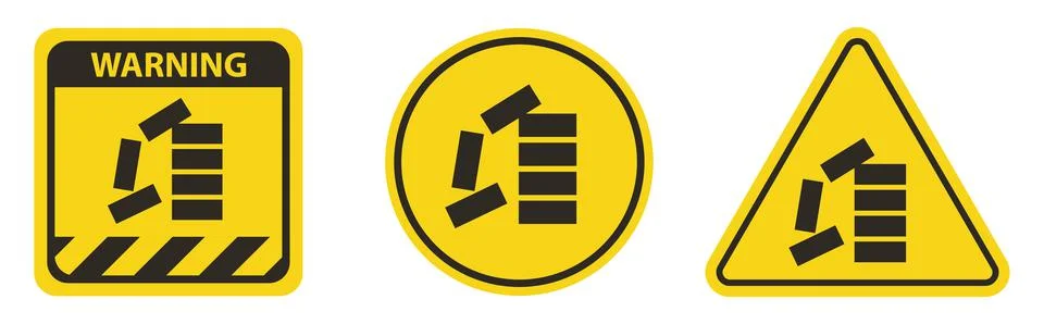 PPE Icon.Stack Correctly Symbol Sign Isolate On White Background,Vector Illus Illustrazione stock