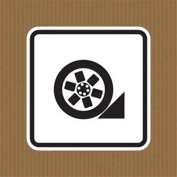 PPE Icon.Use Stopper Symbol Isolate On White Background,Vector Illustration E Illustrazione stock