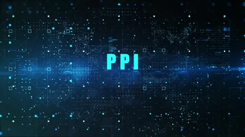 PPI word in economic indicators Stock Footage 318782578