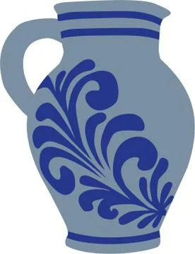 Ppler Bembel Apple Wine Stock Illustration