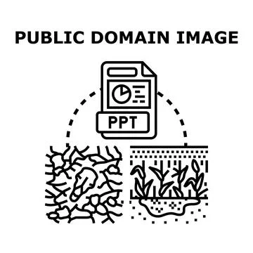 Ppt data file concept analyzing drought condition Stock Illustration