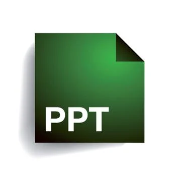 Ppt folder icon Stock Illustration