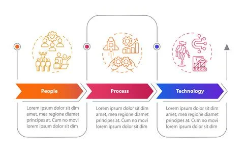 PPT framework rectangle infographic template 스톡 일러스트