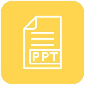 PPT Vector Icon Design Illustration Illustrazione stock