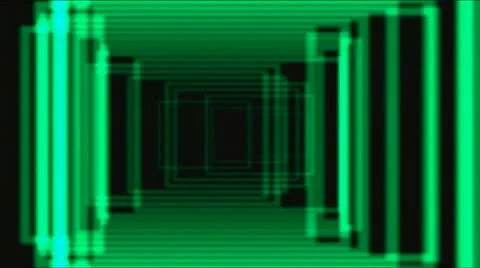 Ppulse green squares Stock Footage 9768632