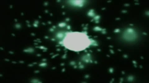 Ppulse green zoom 動画素材 9768883