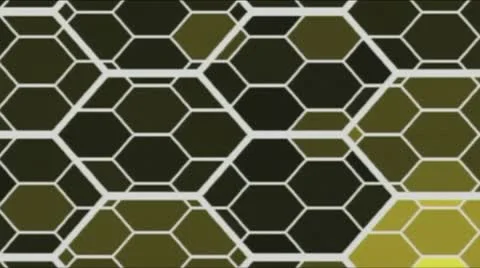 Ppulse multi honeycomb Stock Footage 9769655