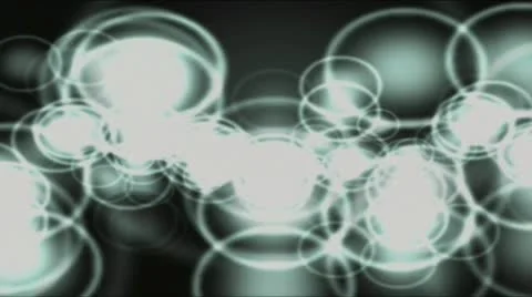 Ppulse white rings field 動画素材 9786699