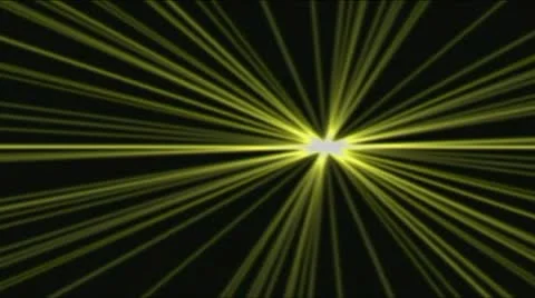 Ppulse yellow lightrays bounce 動画素材 9790874