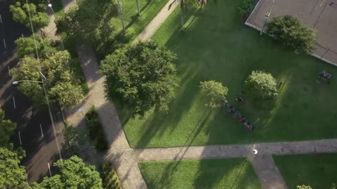 Praça da Encol - Praça Carlos Simão Arnt 스톡 동영상 137760948