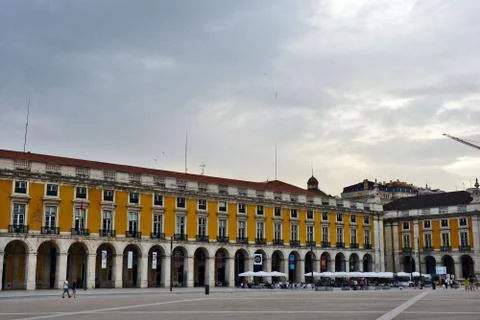 Praça do Comércio from Lisbon Stock Photos