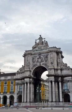 Praça do Comércio from Lisbon Stock Photos