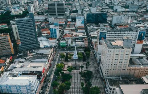 Praça do Ferreira - CE Foto stock