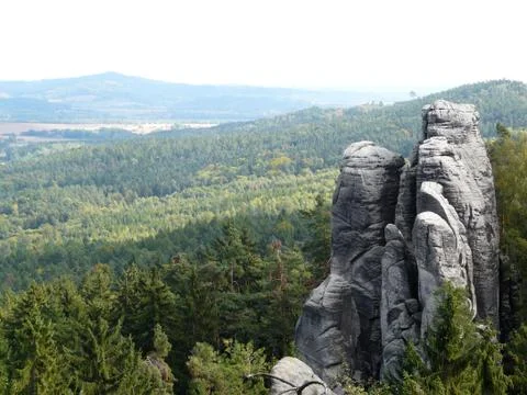 Prachovske skaly Stock Photos