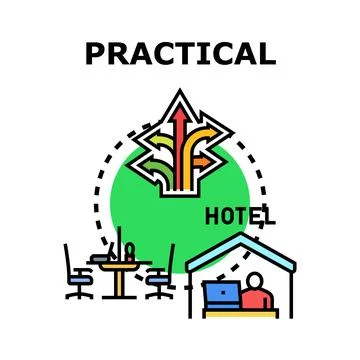 Practical hotel concept offering work and living solutions イラスト素材