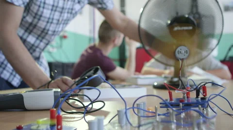 Practical science class Stock Footage 64670450