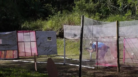 Practical Shooting Competition Stock-Footage 32702985