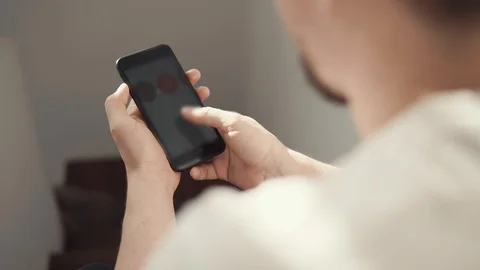 Practical smartphone usage. Stock Footage 90911682