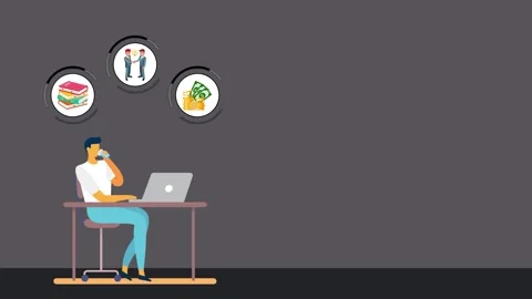 Practical working business concept Stock Footage 279208093