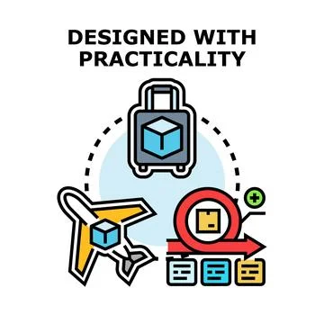 Practicality design concept implementing adaptable development journey Stock Illustration