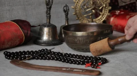 Practice of Buddhism Stock Footage 58934136