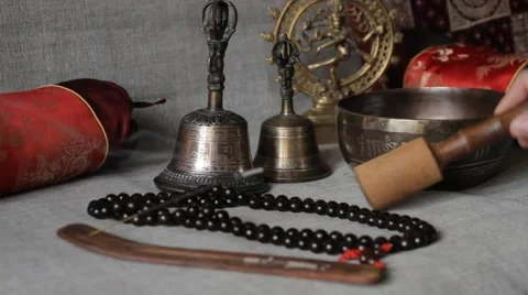 The practice of Buddhism Stock Footage 58934330