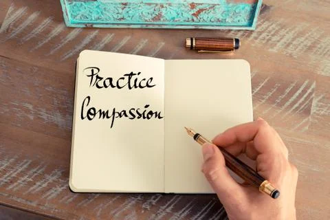 Practice Compassion Stock Photos