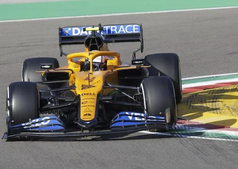 Practice session ahead of the Formula One Grand Prix Emilia Romagna in Italy, Im Stock Photos
