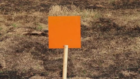 Practice target hit with multiple bullets no audio Video stock 78009253