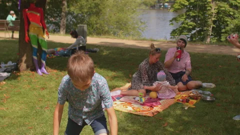 Practice throwing objects and catching. Juggling with pins trains attention. Stock Footage 160918539