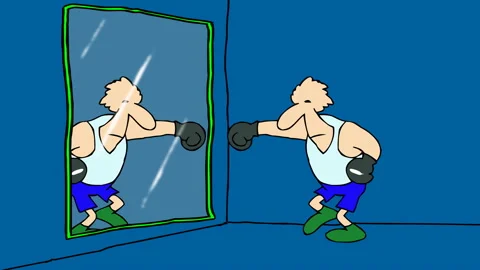 PRACTISING BOXING Stock Footage 146127986