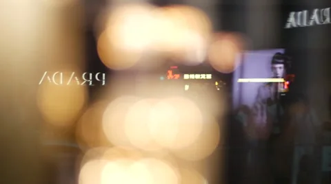 Prada in Hong Kong Video stock 58112660