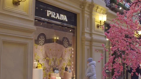 Prada Retail Store 스톡 동영상 106534897