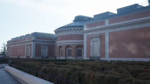 Prado Museum in Madrid Stock Footage 303129057