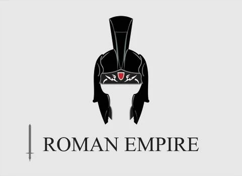 Praetorian Icon. Elegant Centurion Stock Illustration