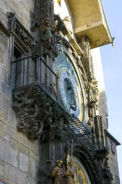 Prague Astronomical Clock Stock Photos