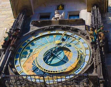 Prague Astronomical Clock 写真素材