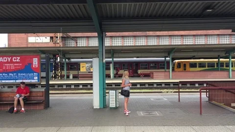 Prague to Budapest by train Stock Footage 79162361