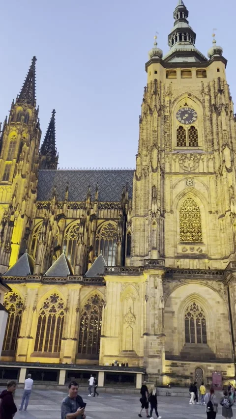 Prague Casle Stock Footage 192900233