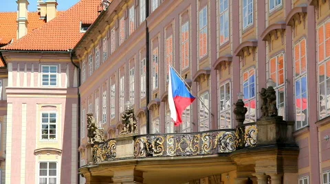 Prague Castle 4 Video stock 773007