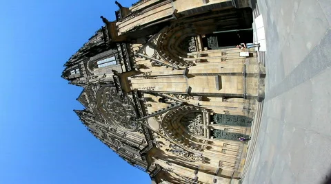 Prague Castle 8 Stock Footage 773661