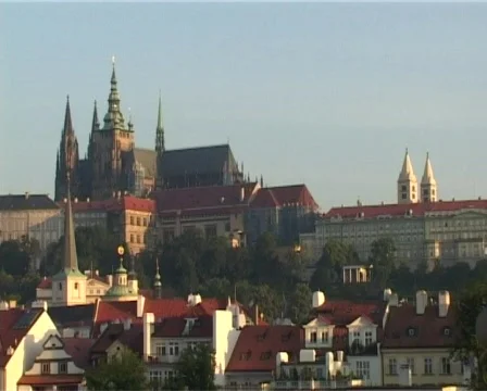 Prague castle Stock Footage 315565