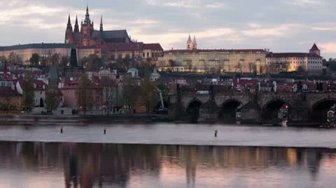 Prague castle 스톡 동영상 10796781
